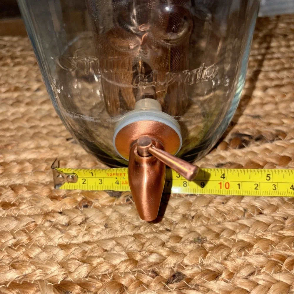 Zulay Kitchen 1.5 L Cold Brew Coffee Maker Glass Carafe Stainless Steel Filter